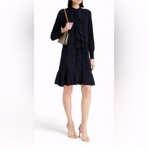 Tory Burch Jane Dress Navy Blue